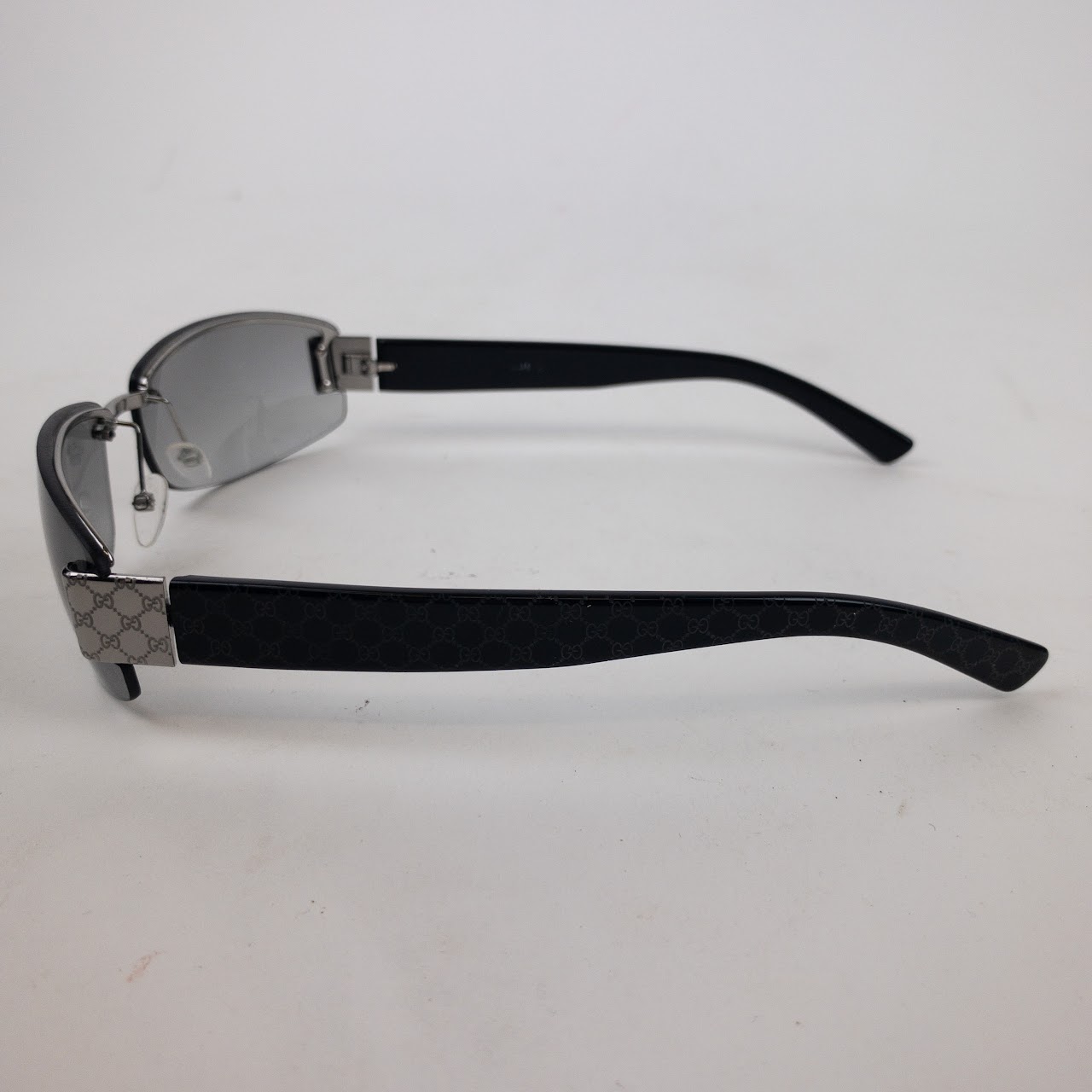 Gucci GG Monogram Rimless Sunglasses