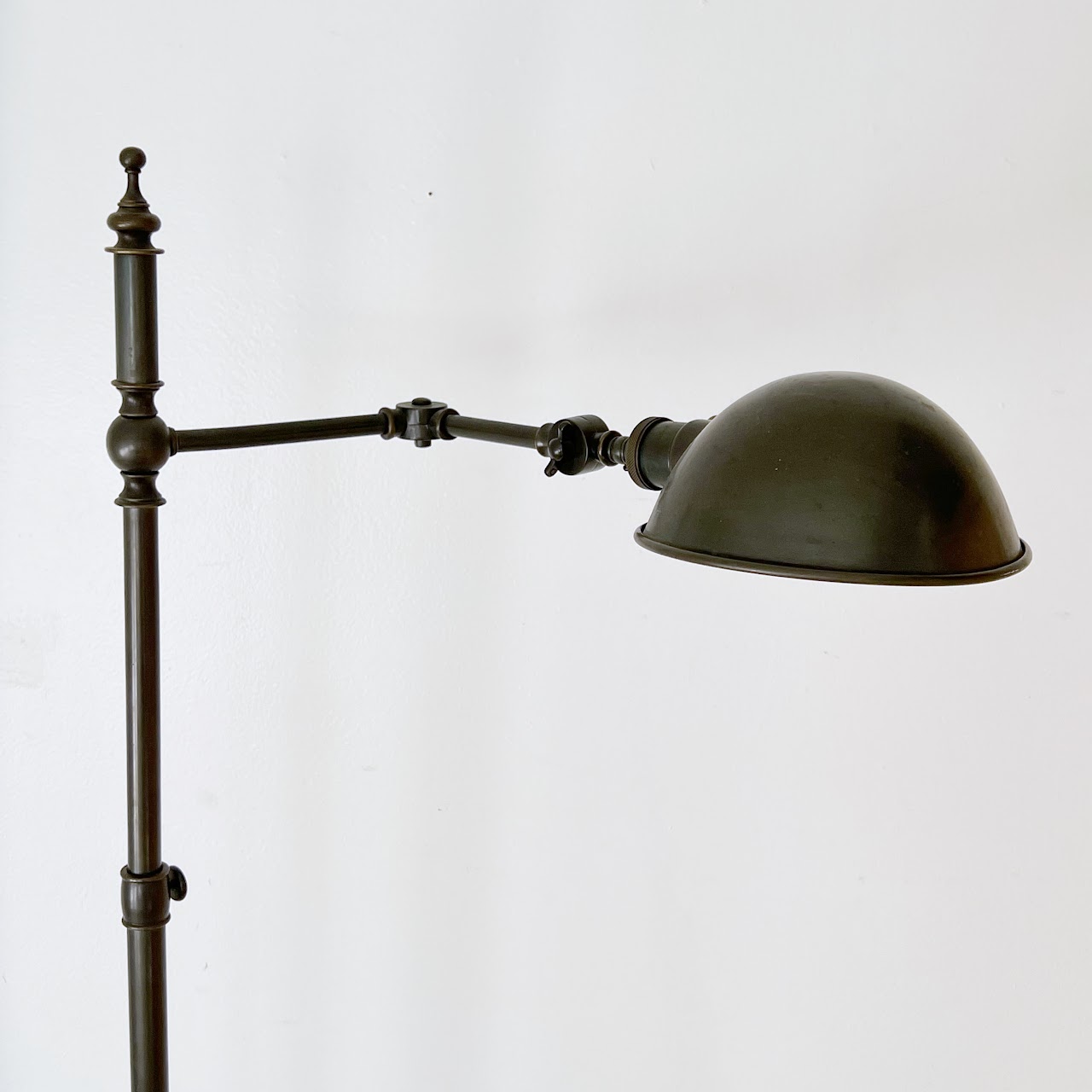 Robert Abbey Bronze Pharmacy Style Floor Lamp