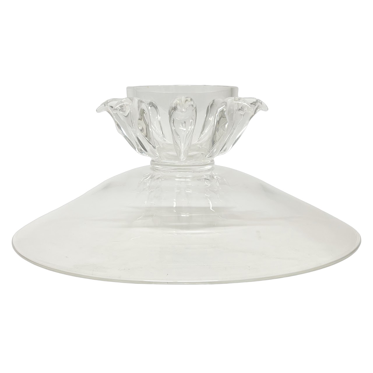 Steuben Large Pedestal Serving Bowl