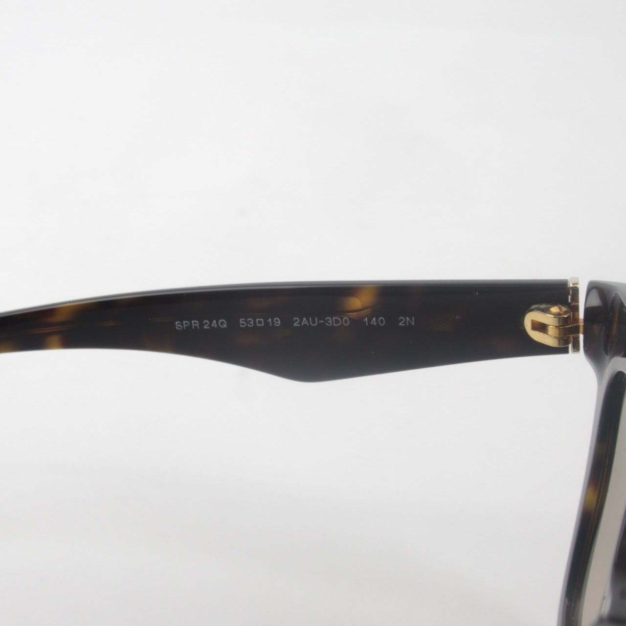 Prada Faux Tortoise Square Sunglasses