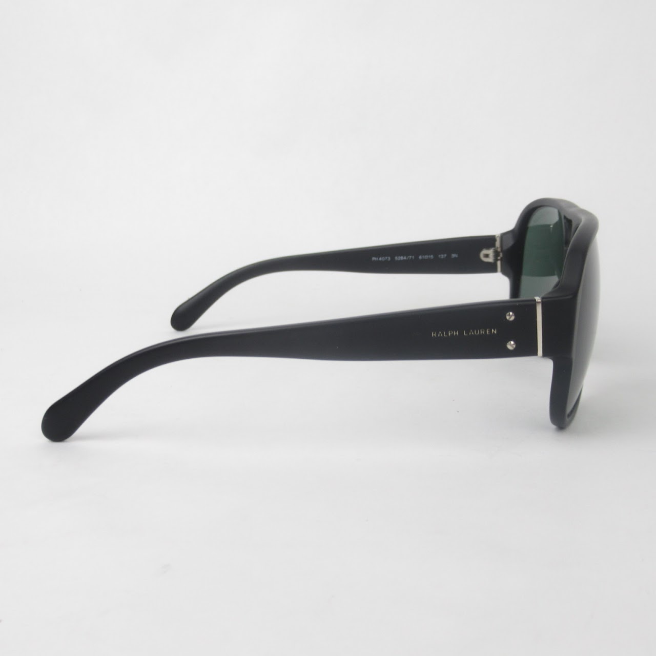 Ralph Lauren Black Aviator Sunglasses