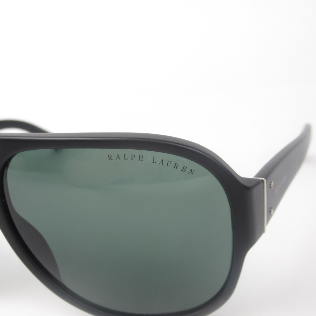 Ralph Lauren Black Aviator Sunglasses