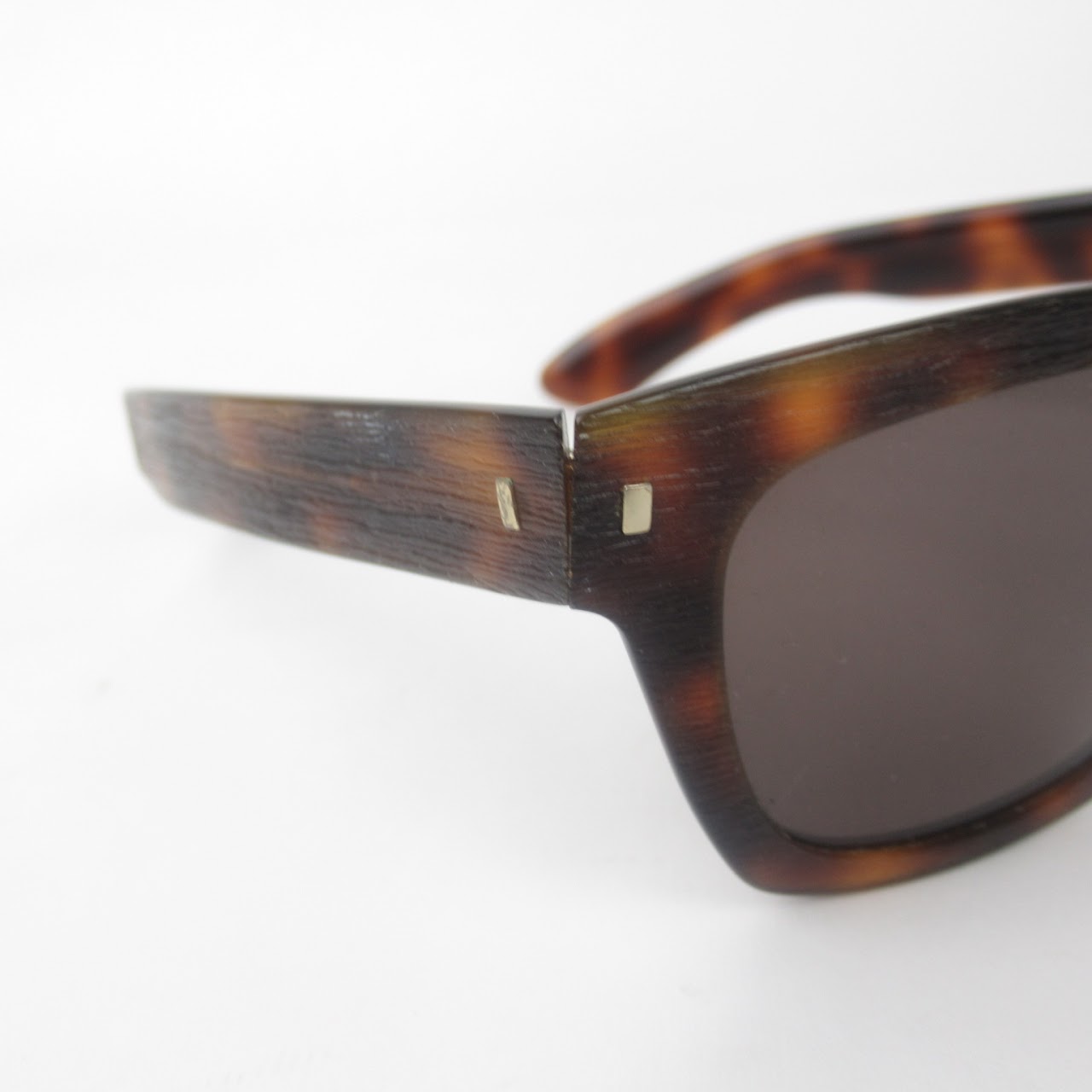 YSL 'Woodgrain' Sunglasses