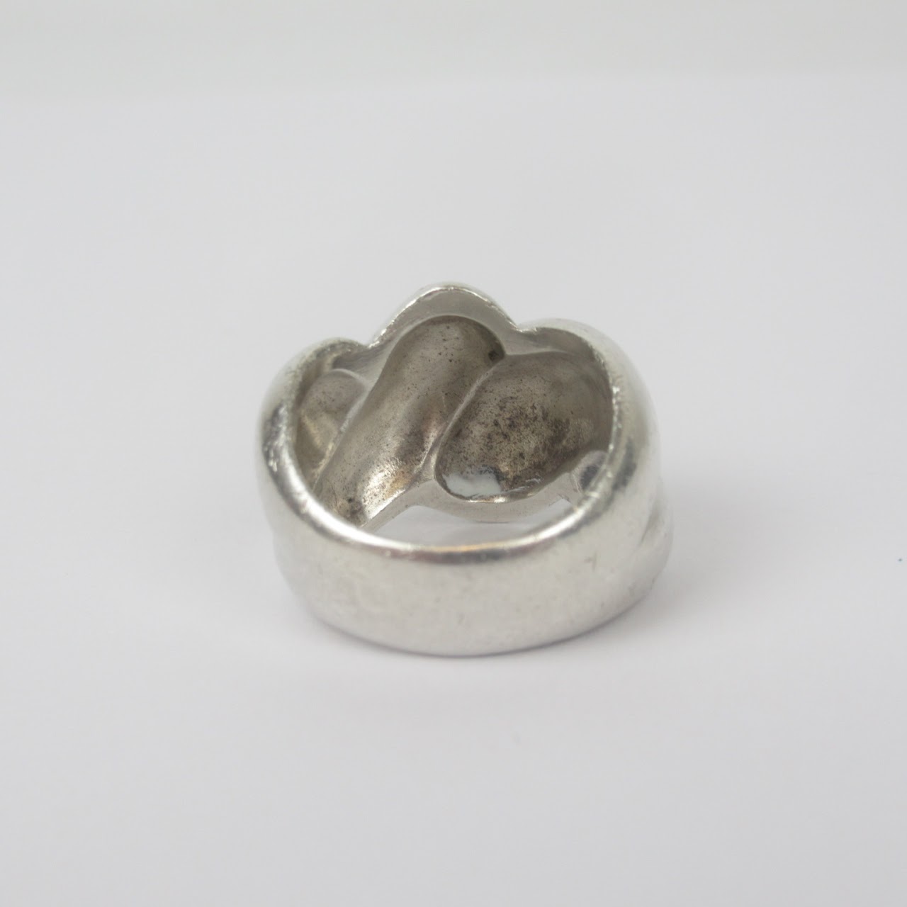 Sterling Silver Rope Knot Ring