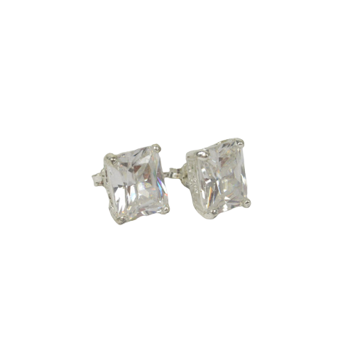 9K White Gold Earrings