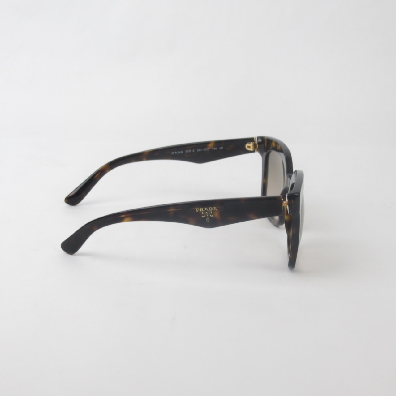 Prada Faux Tortoise Square Sunglasses