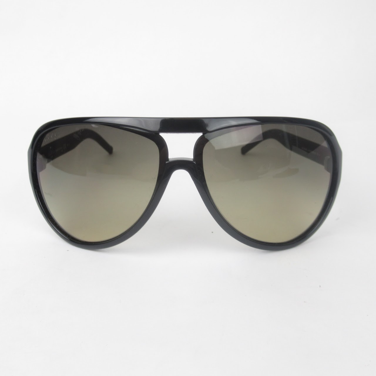 Gucci Black Aviator Sunglasses