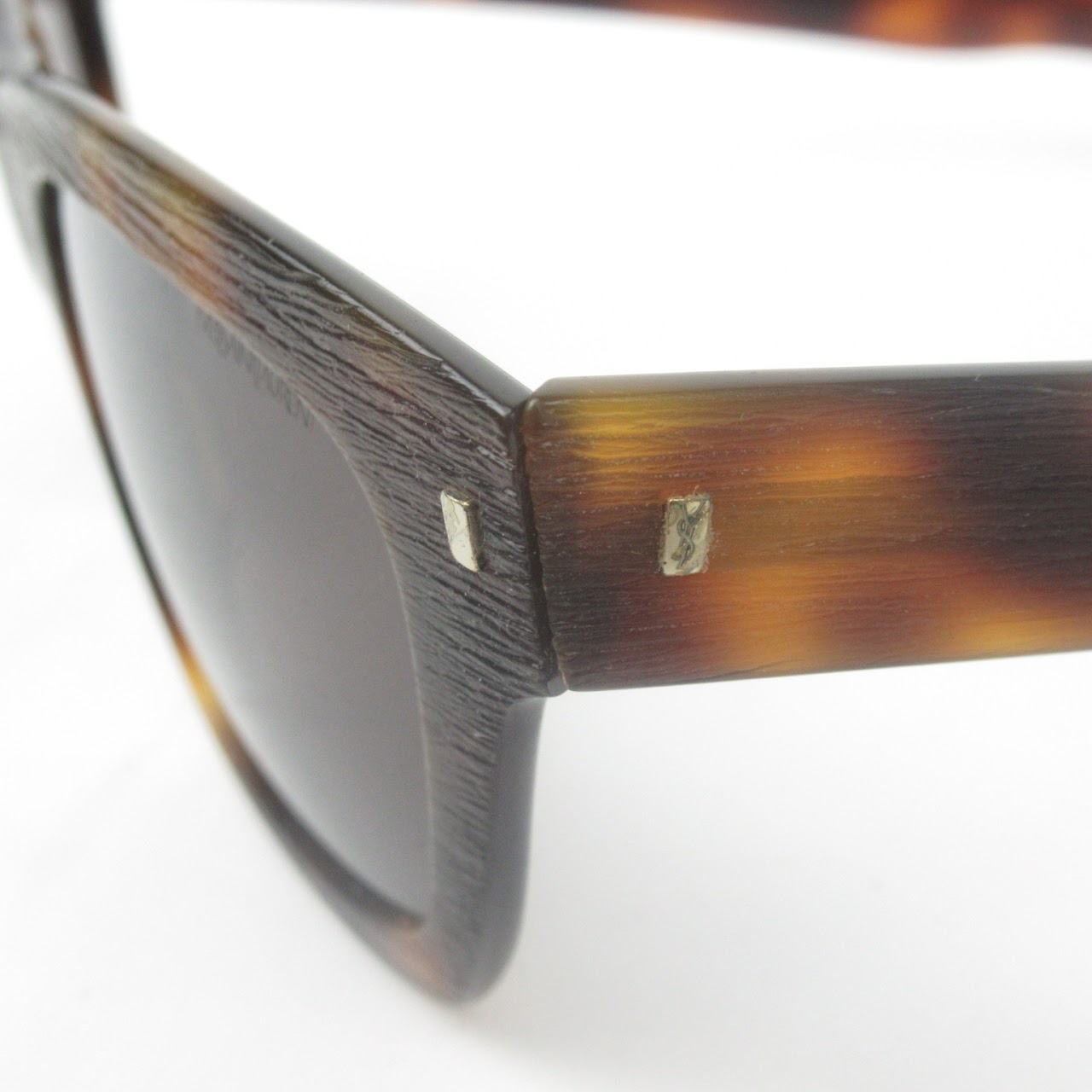 YSL 'Woodgrain' Sunglasses