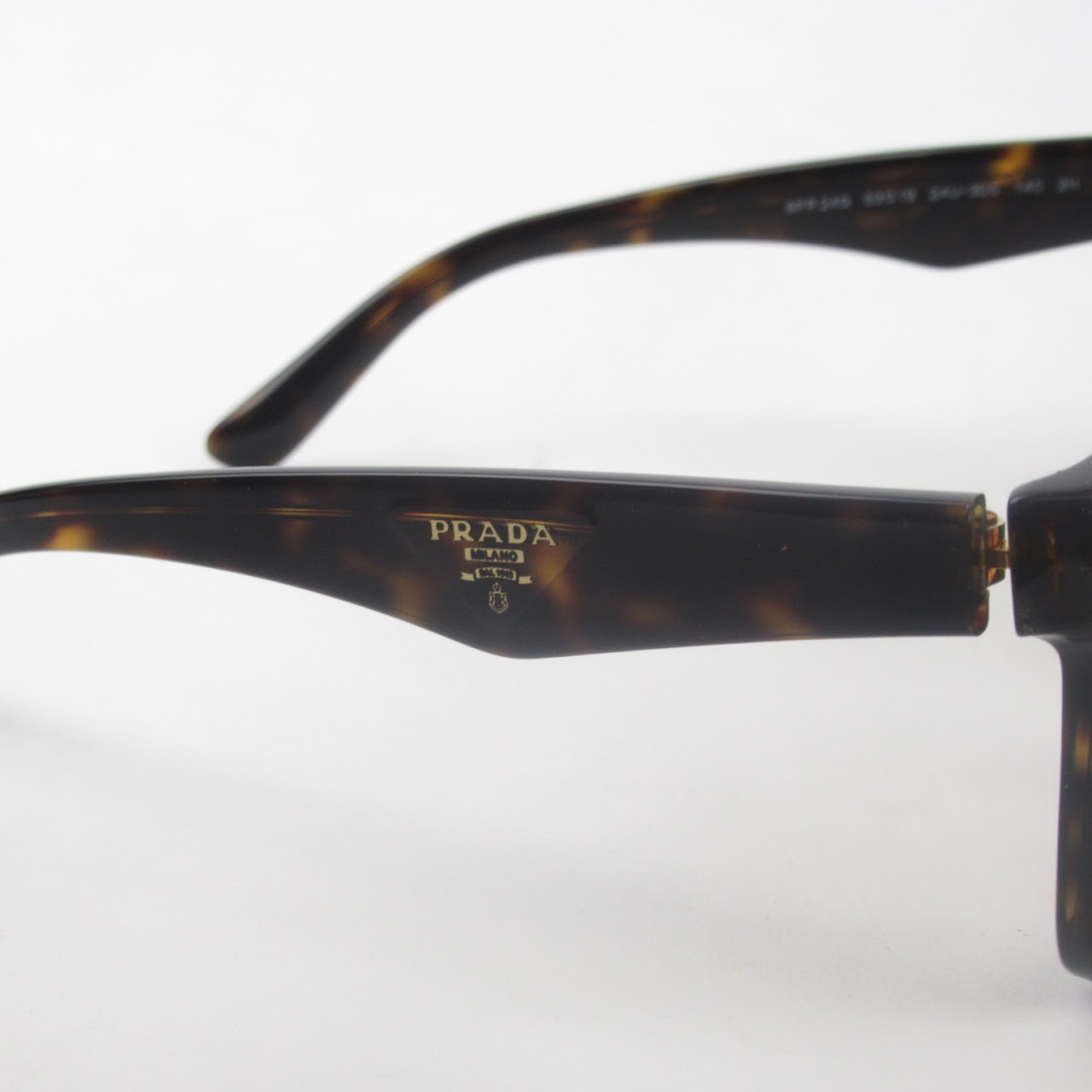 Prada Faux Tortoise Square Sunglasses