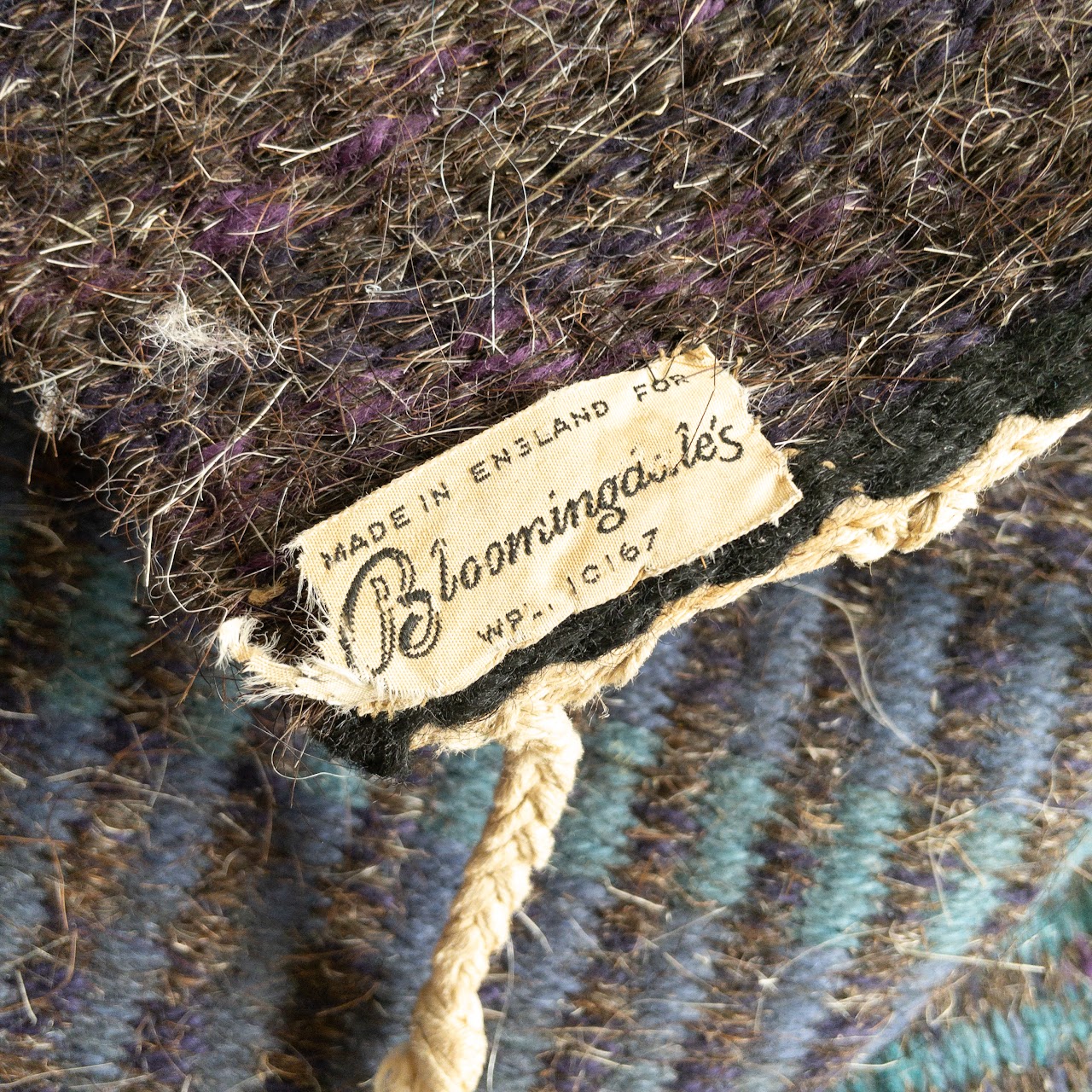 Bloomingdale's Vintage Wool & Horsehair Rug