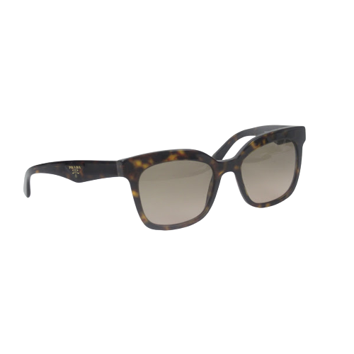 Prada Faux Tortoise Square Sunglasses