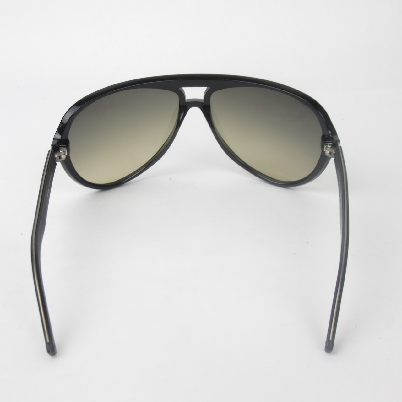 Gucci Black Aviator Sunglasses