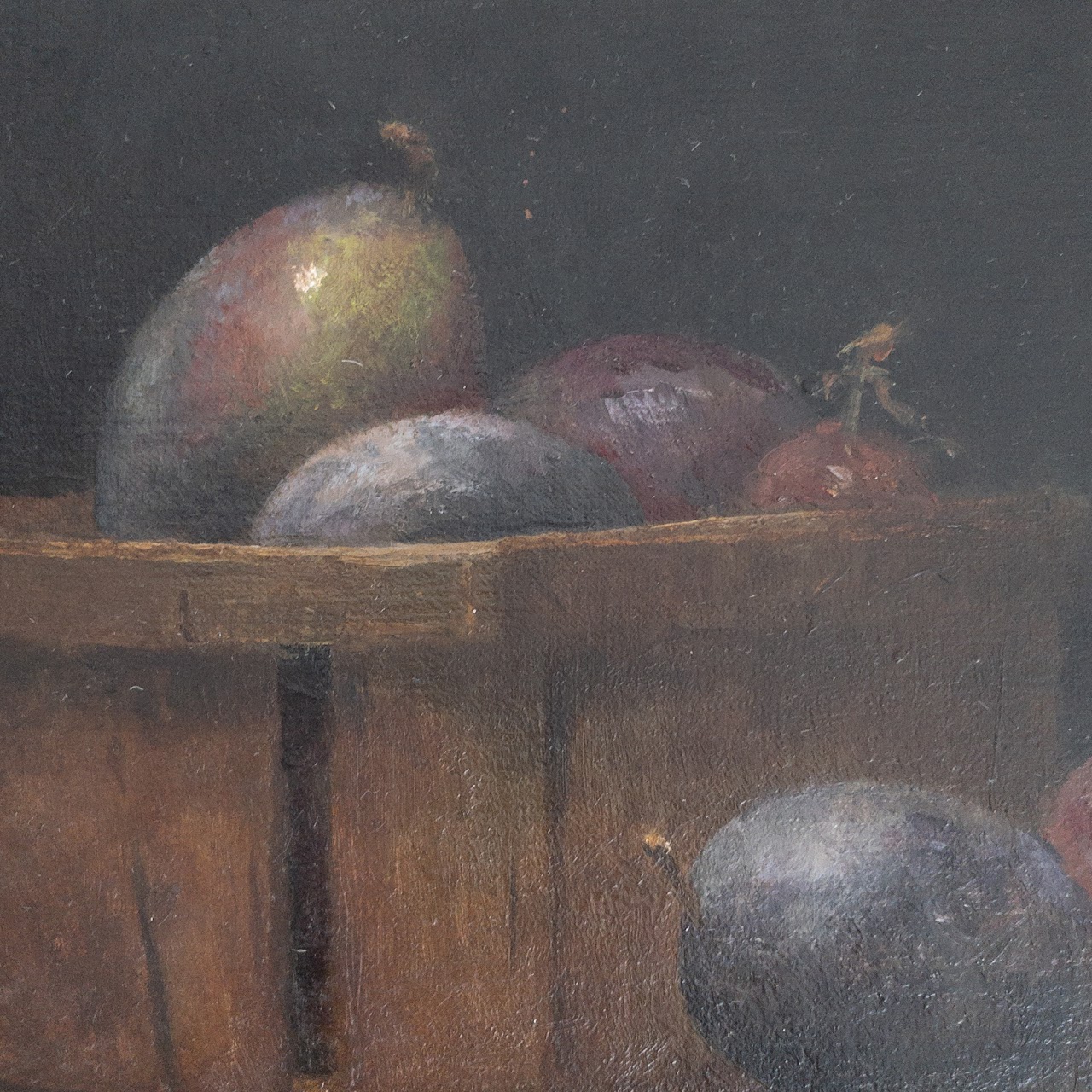 Dale Zinkowski 'Italian Plums' Classical Realist Style Oil Painting