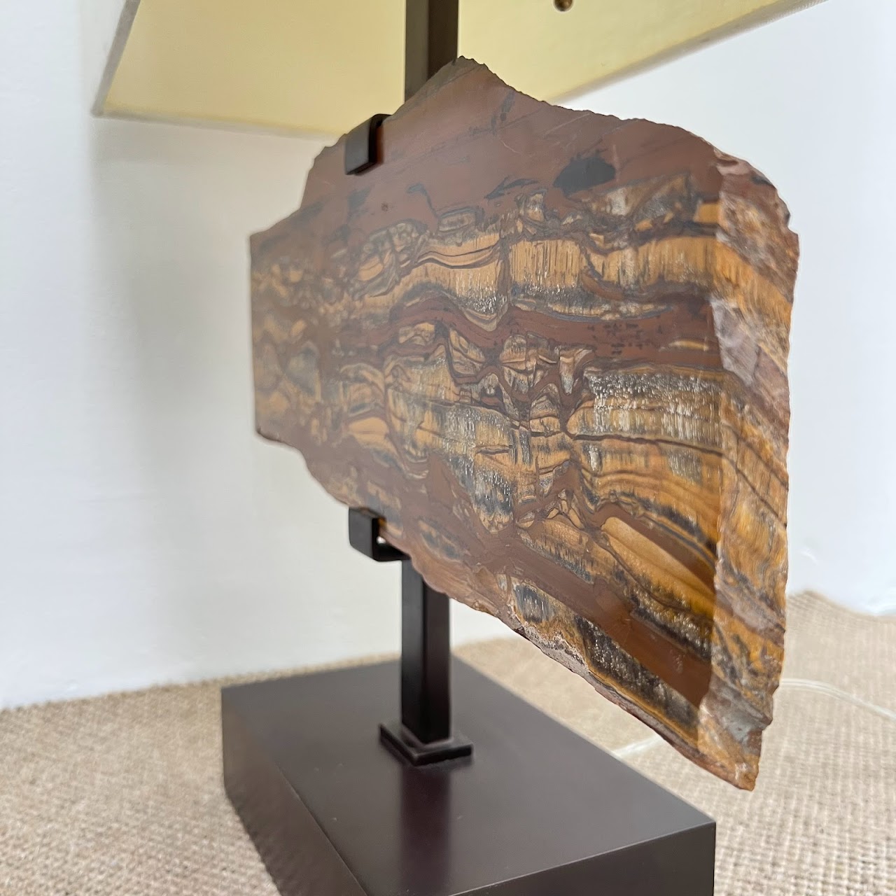 Jasper Slab Table Lamp