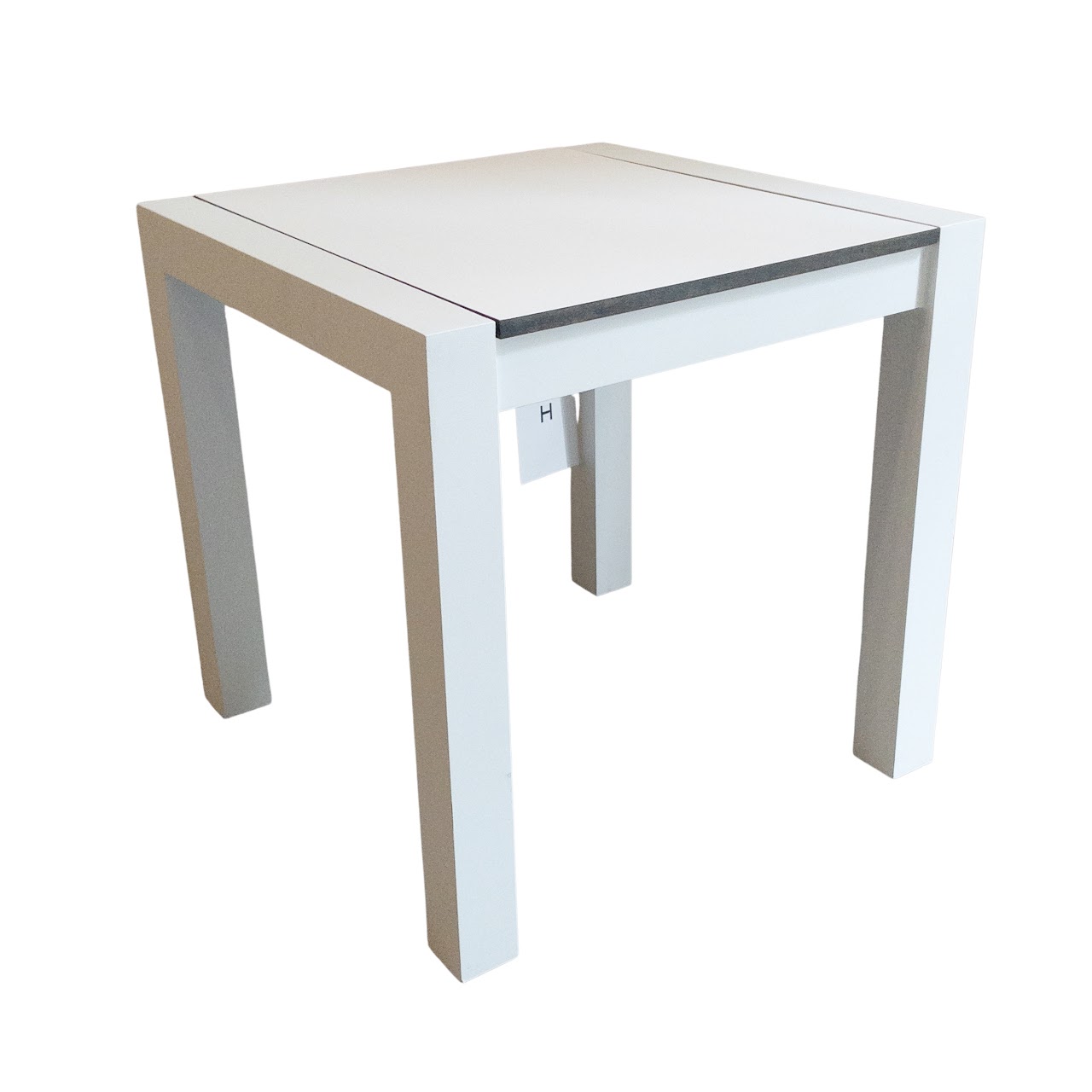 Harbour Outdoor Contemporary White Side Table