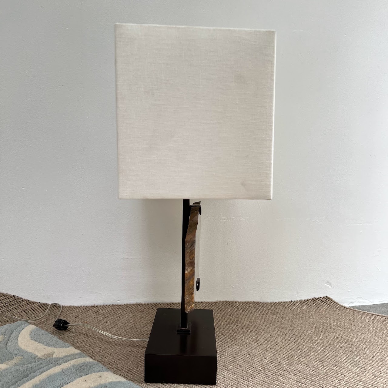 Jasper Slab Table Lamp