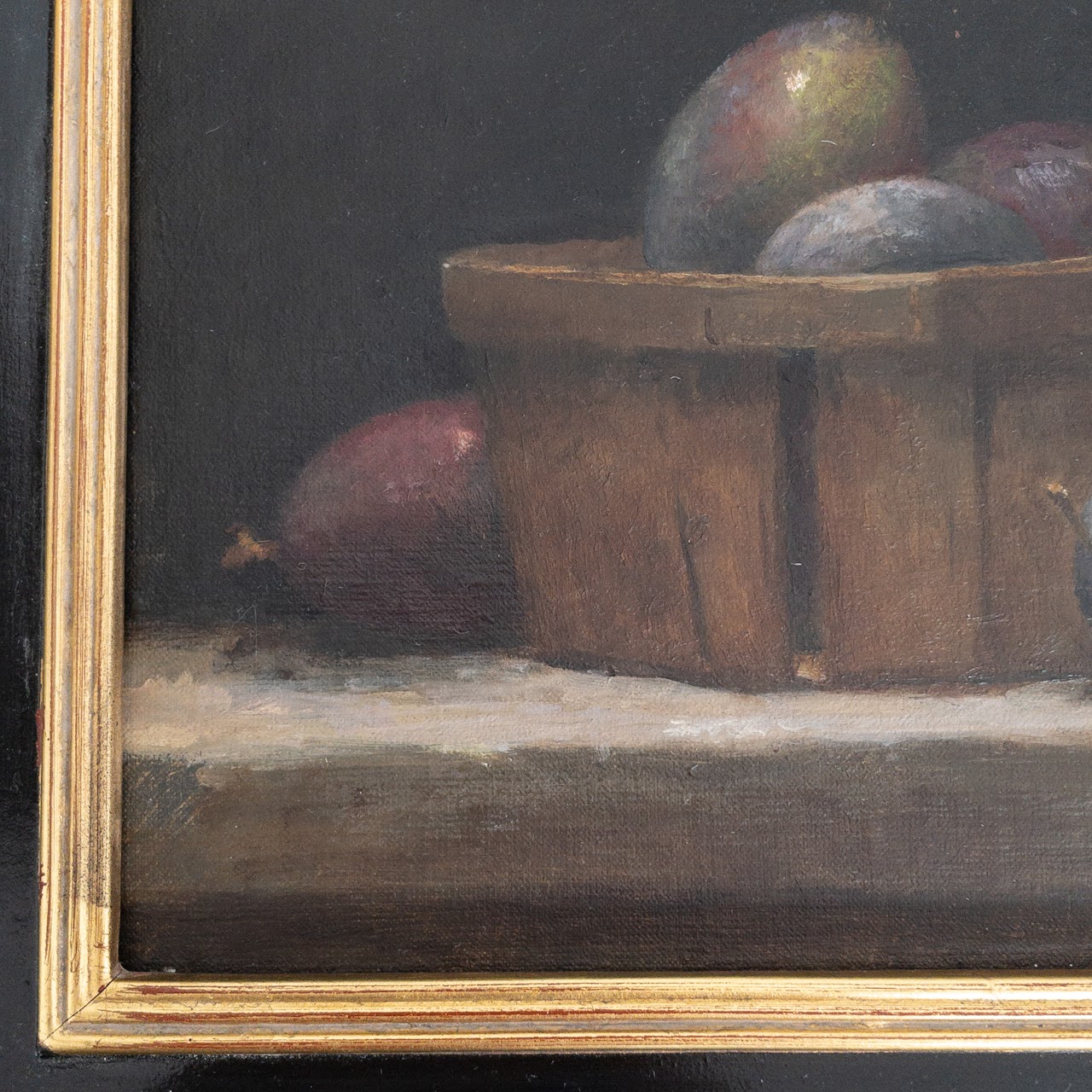 Dale Zinkowski 'Italian Plums' Classical Realist Style Oil Painting