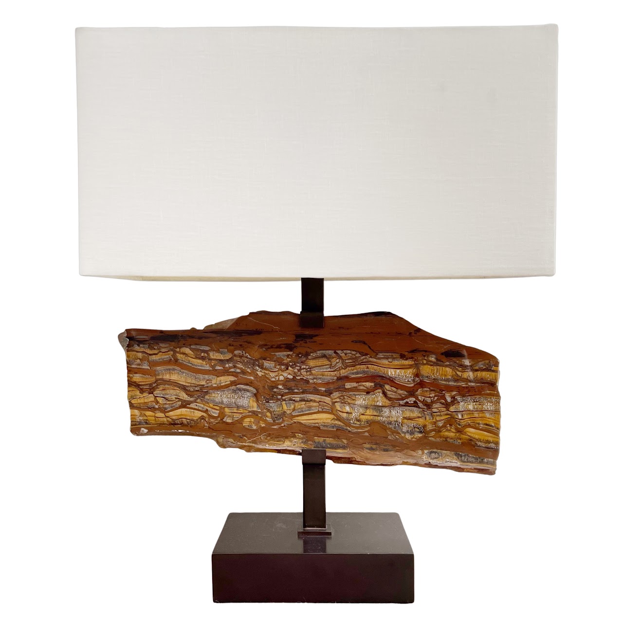 Jasper Slab Table Lamp