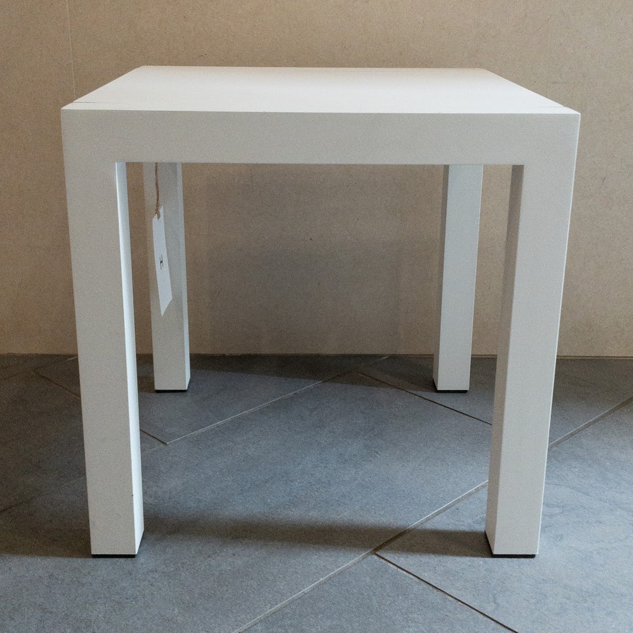 Harbour Outdoor Contemporary White Side Table