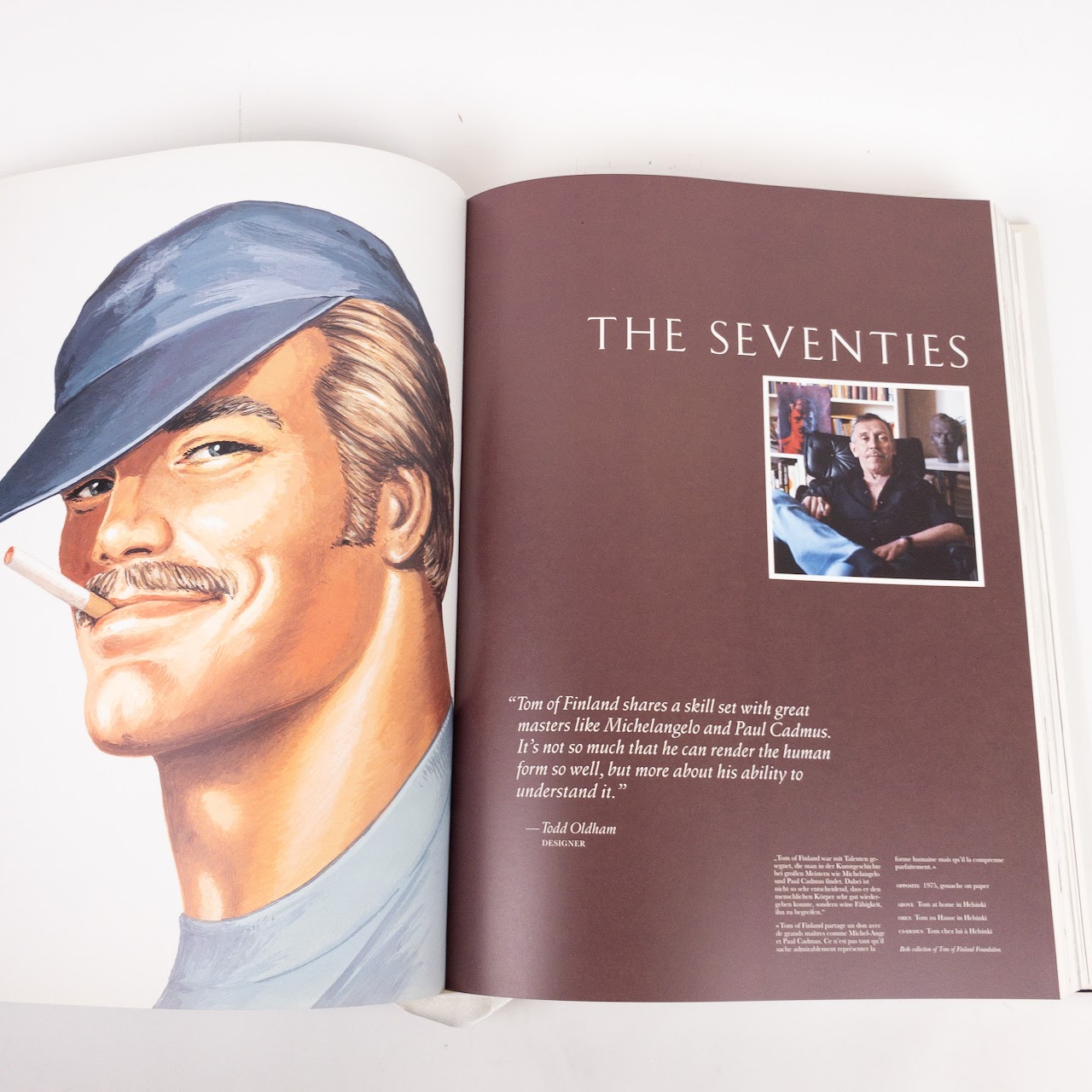 'Tom of Finland XXL' Tri-Lingue Oversized Book