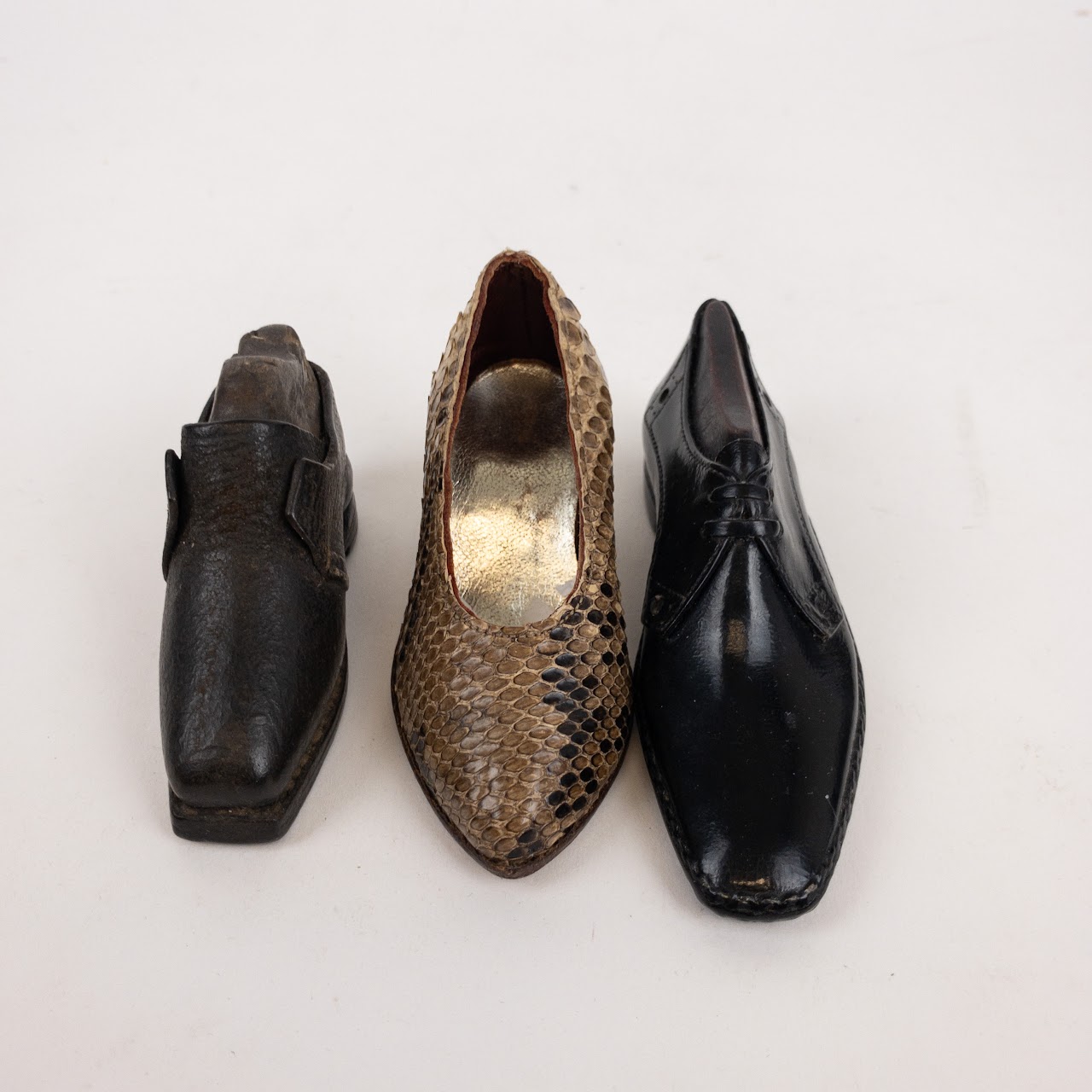 Miniature Shoe Vintage Salesman Sample Lot