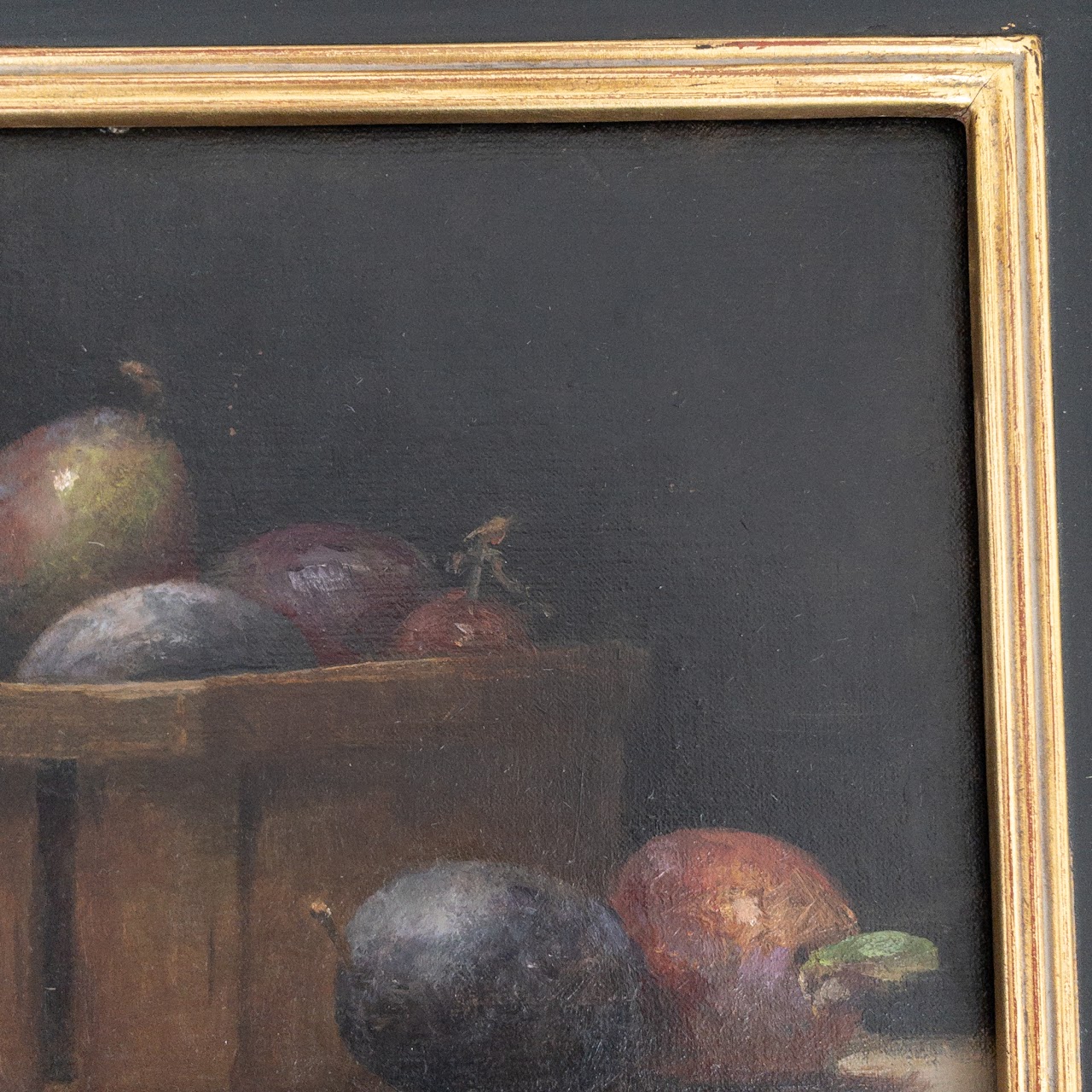 Dale Zinkowski 'Italian Plums' Classical Realist Style Oil Painting