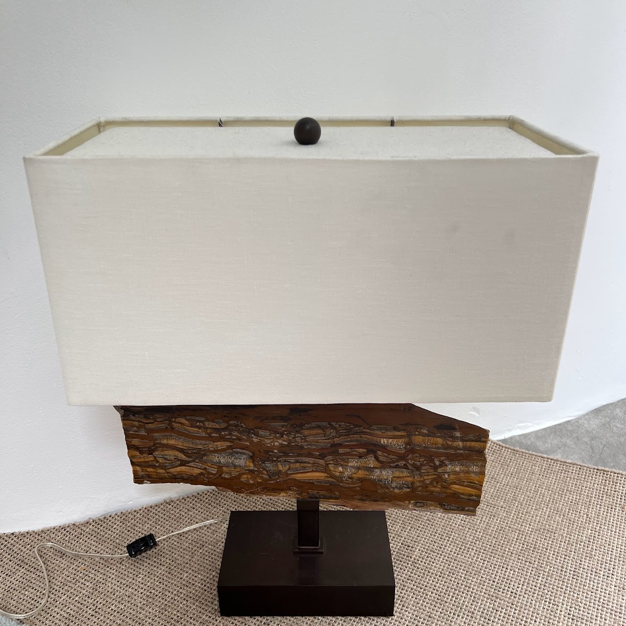 Jasper Slab Table Lamp