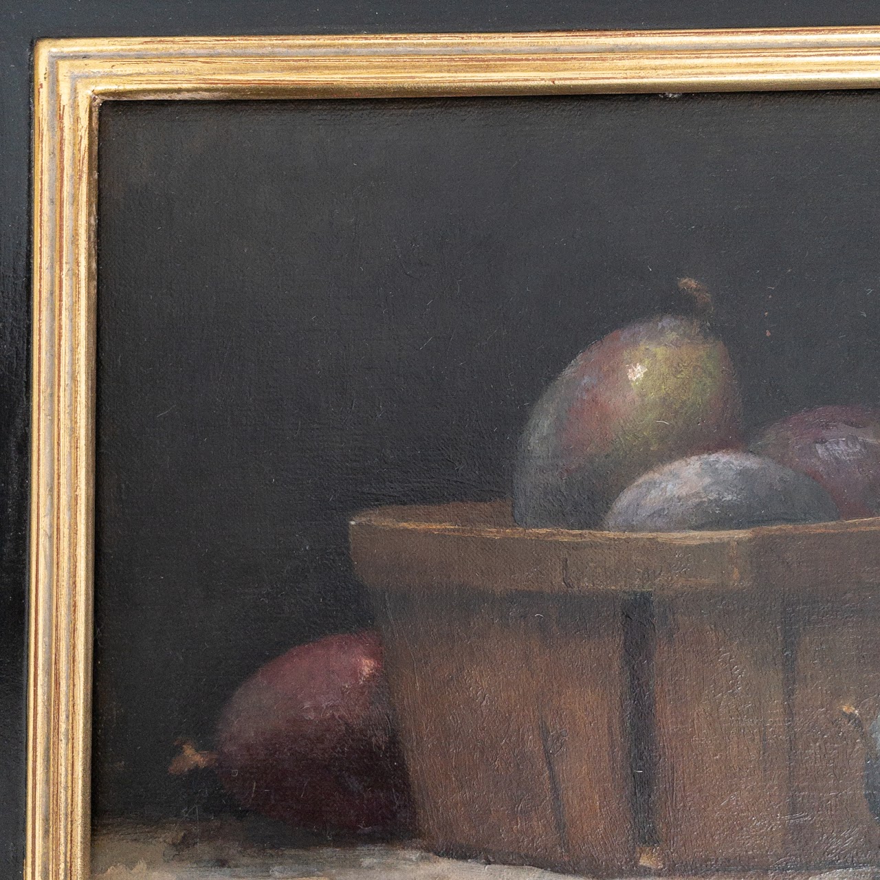 Dale Zinkowski 'Italian Plums' Classical Realist Style Oil Painting