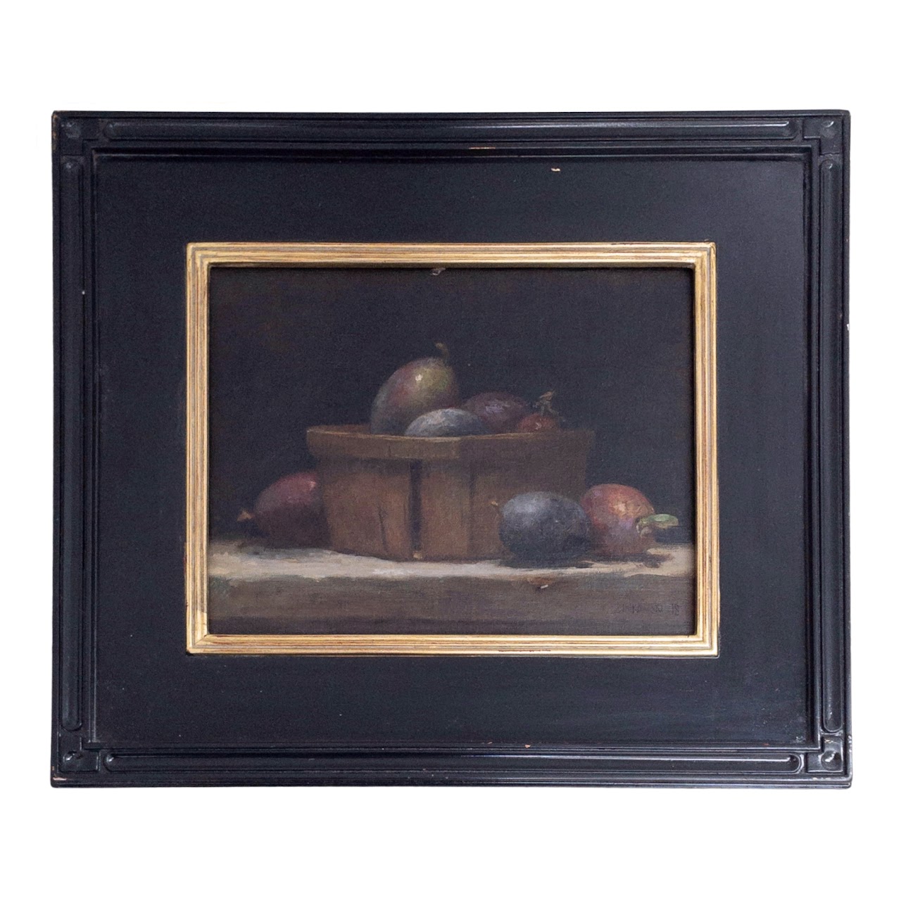 Dale Zinkowski 'Italian Plums' Classical Realist Style Oil Painting