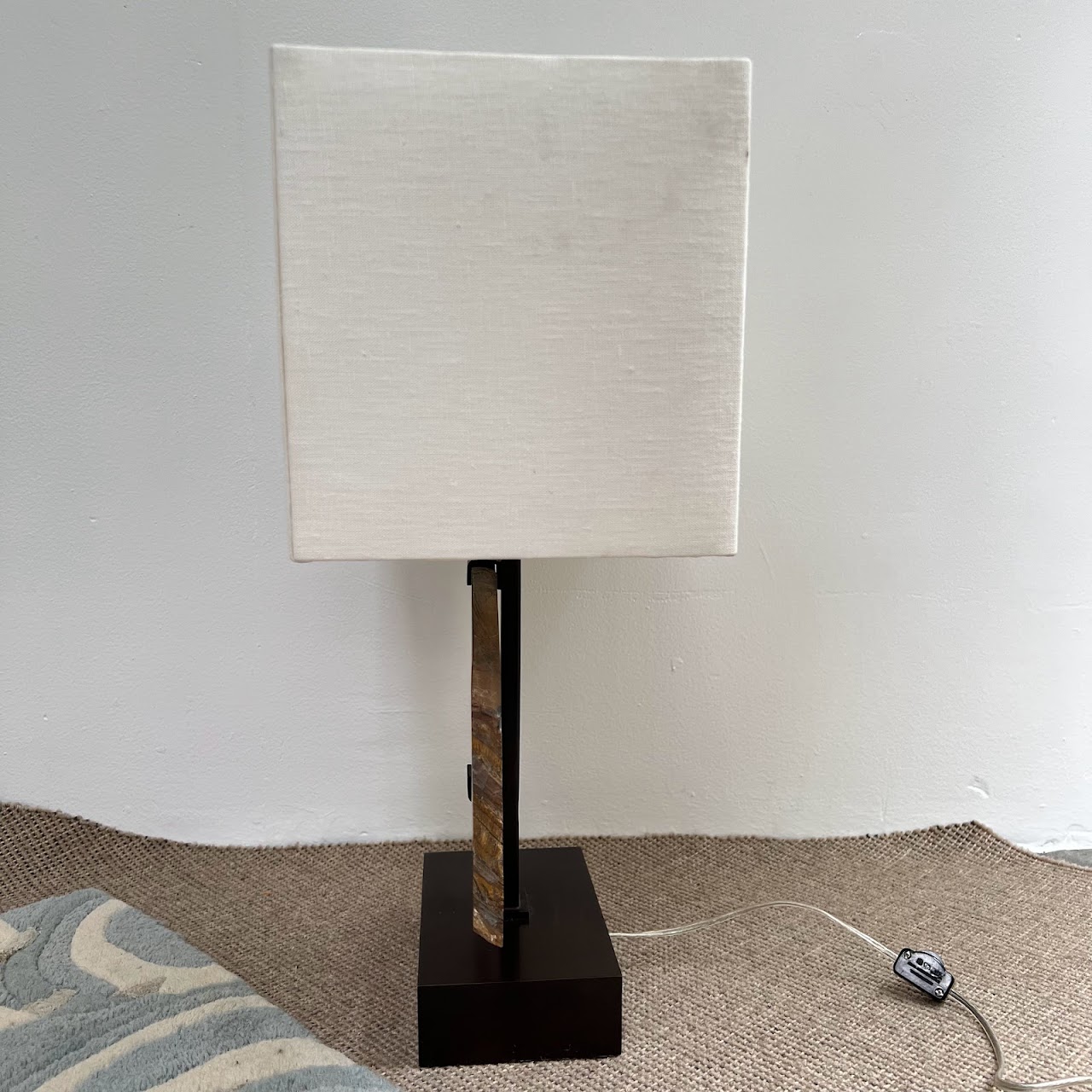 Jasper Slab Table Lamp