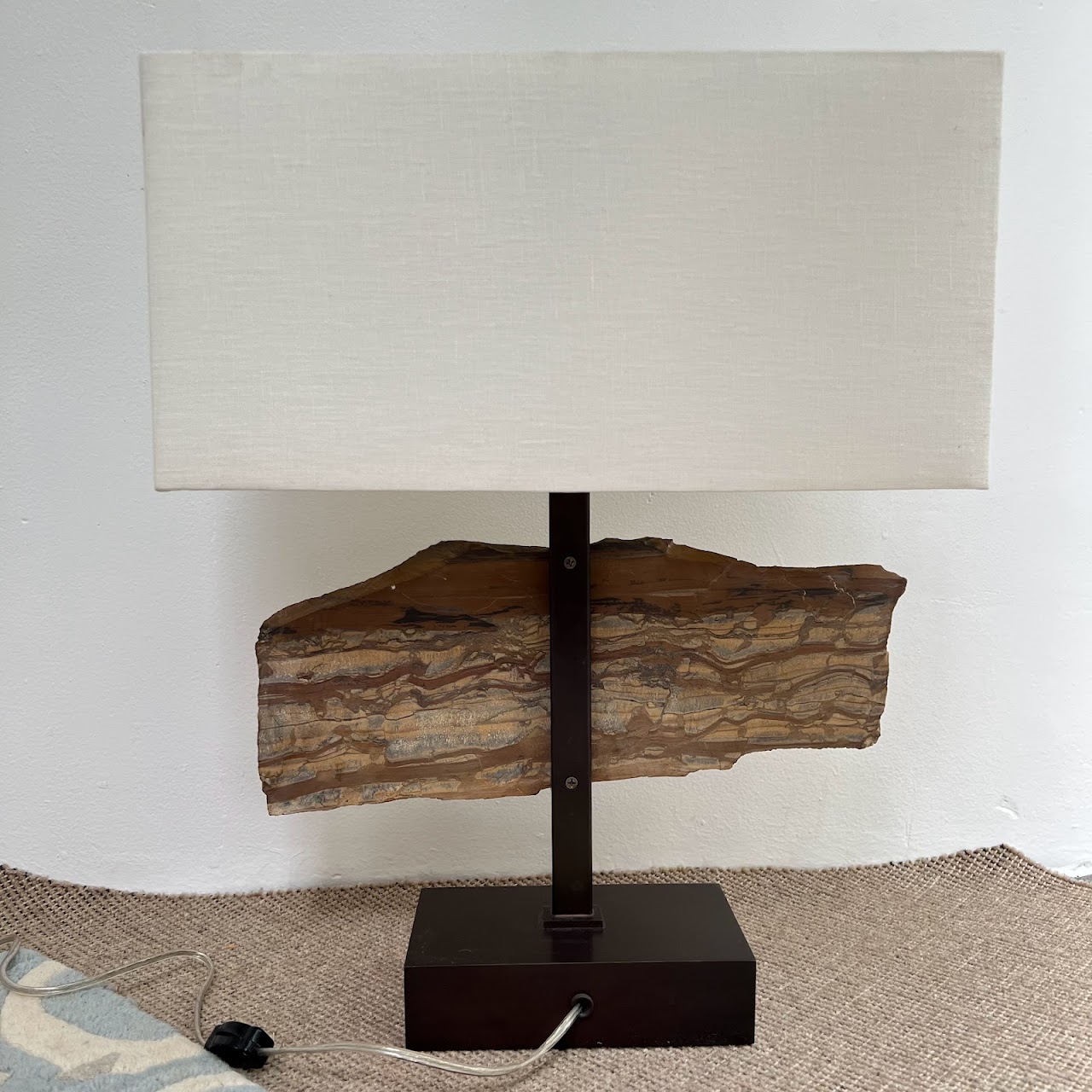 Jasper Slab Table Lamp