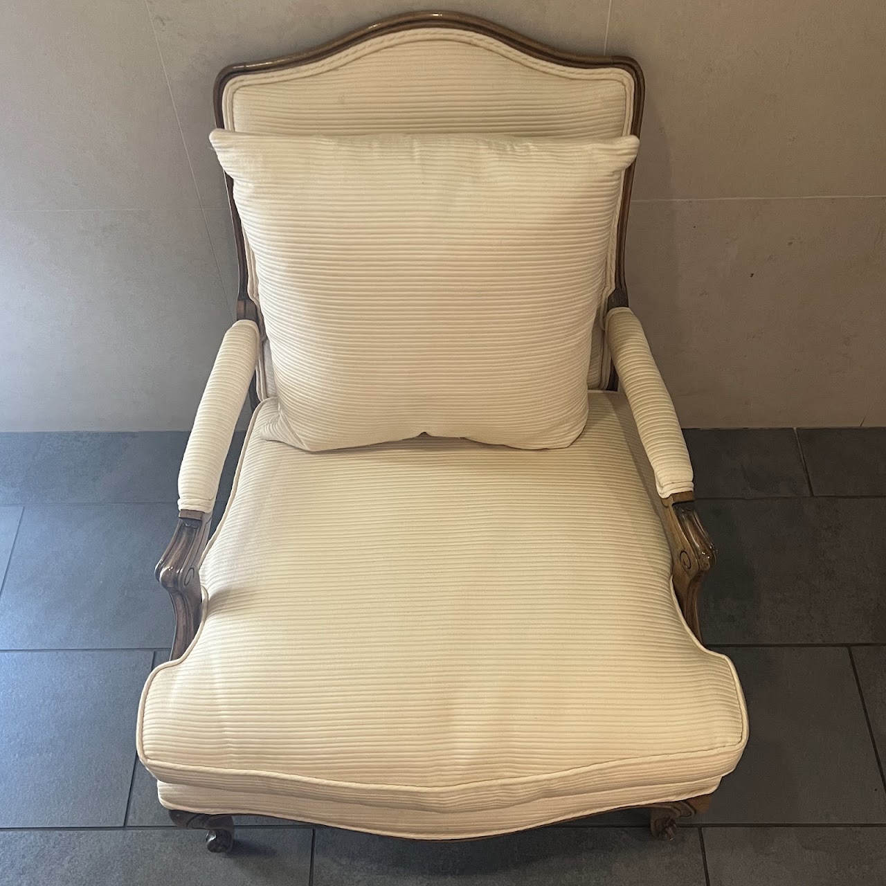 French Provincial Style Armchair Pair