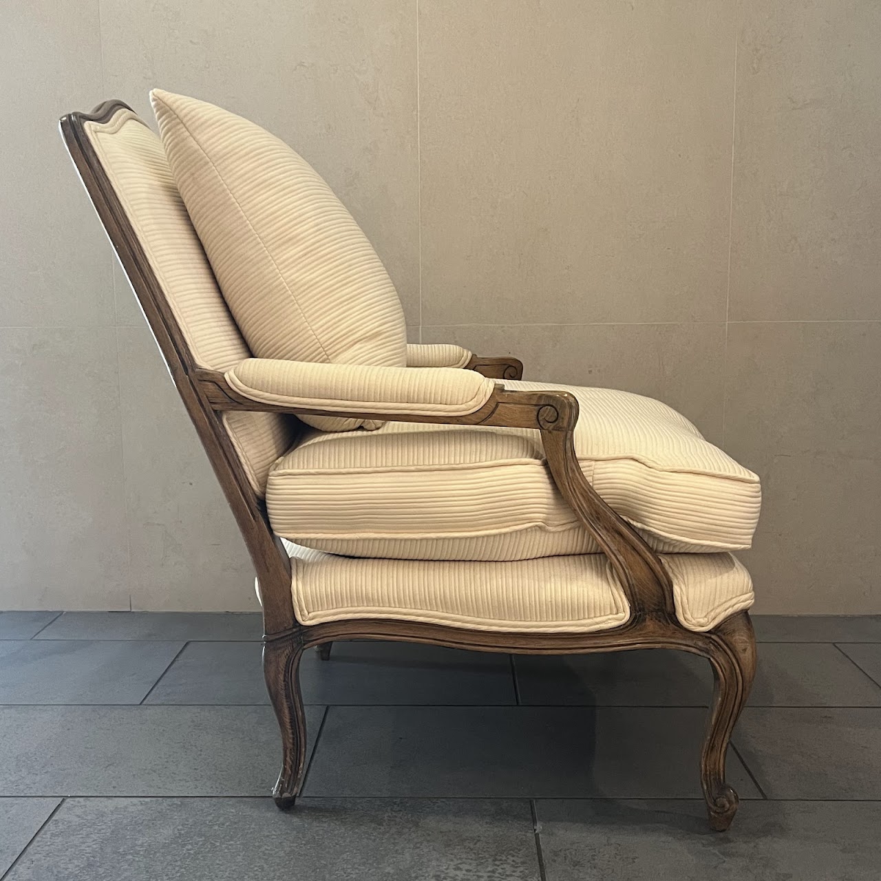 French Provincial Style Armchair Pair