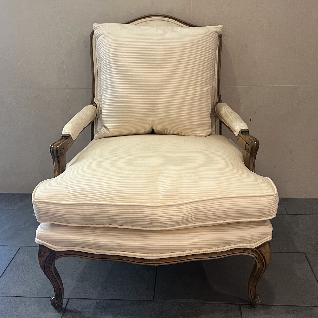 French Provincial Style Armchair Pair