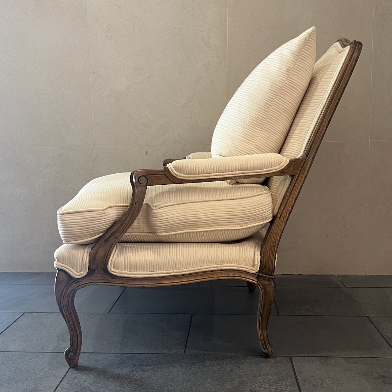 French Provincial Style Armchair Pair