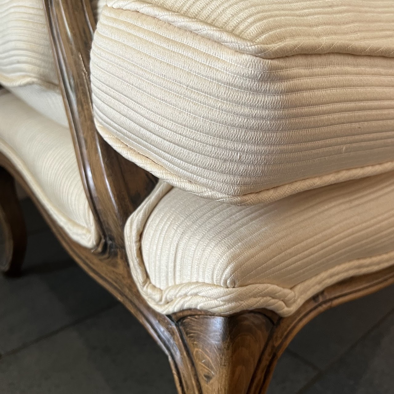 French Provincial Style Armchair Pair