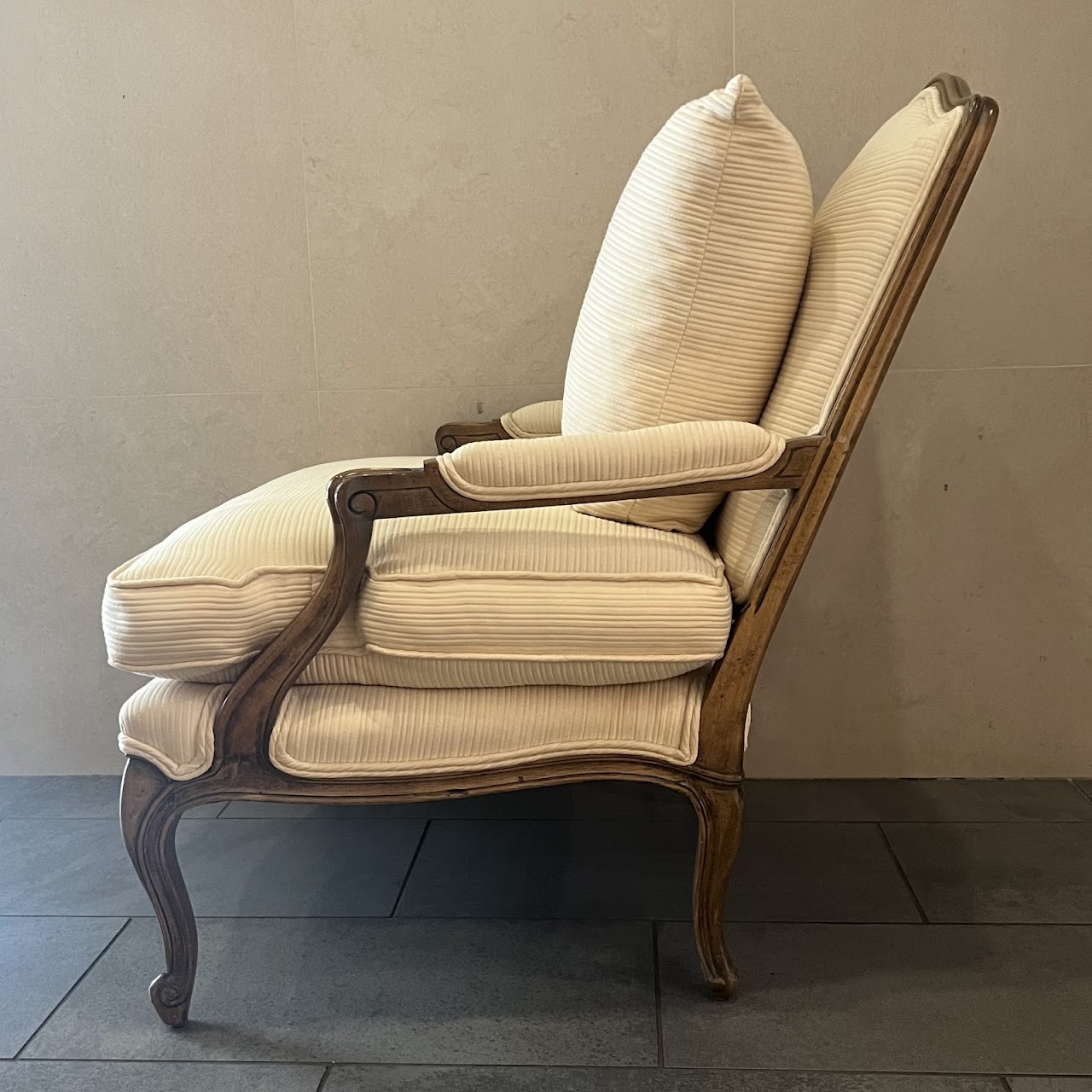 French Provincial Style Armchair Pair