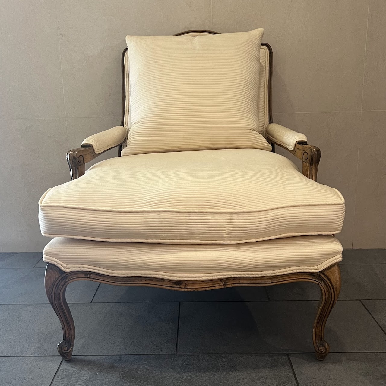 French Provincial Style Armchair Pair