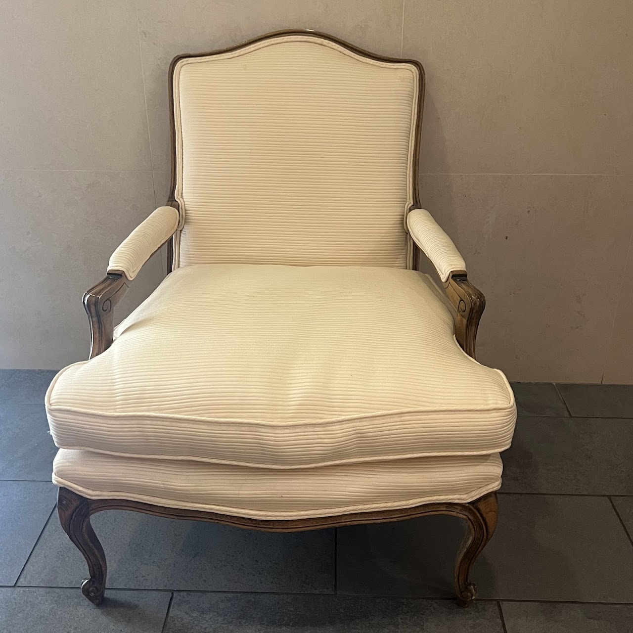 French Provincial Style Armchair Pair