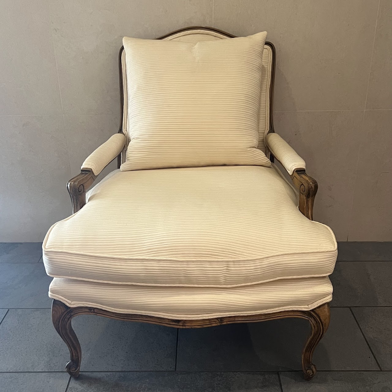 French Provincial Style Armchair Pair