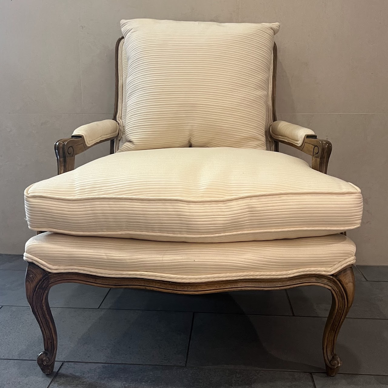 French Provincial Style Armchair Pair