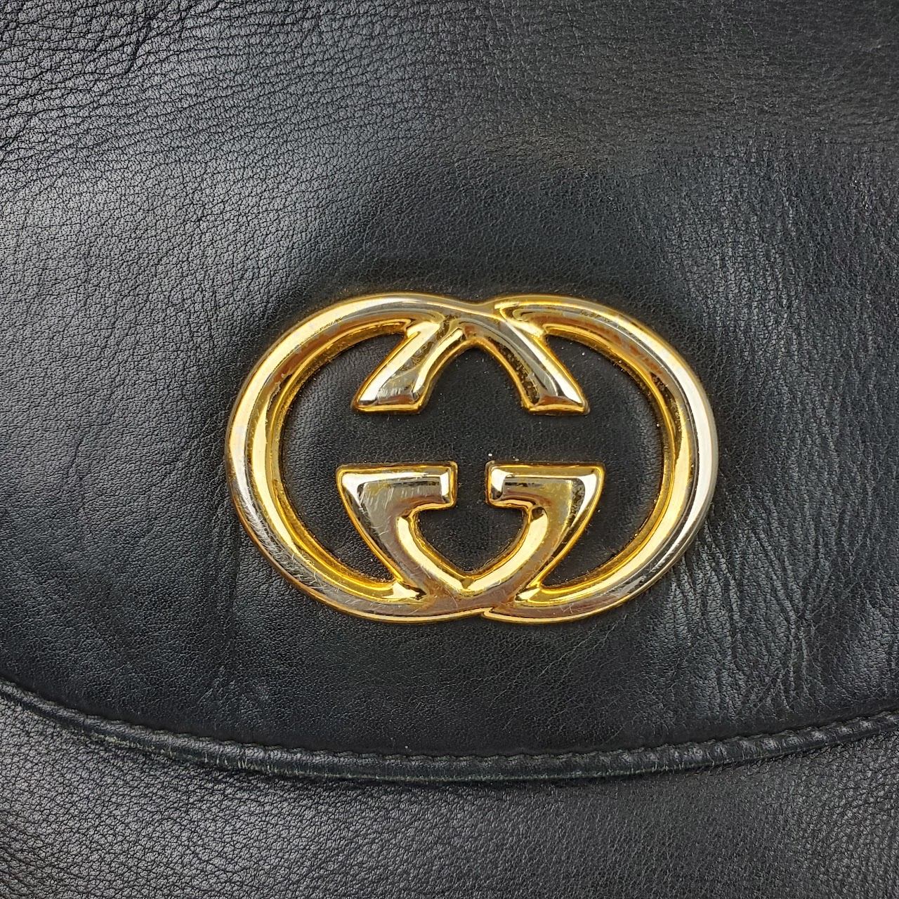 Gucci Leather Vintage Shoulder Bag