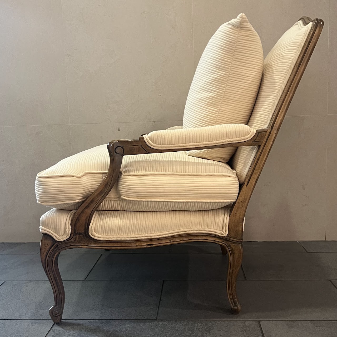 French Provincial Style Armchair Pair