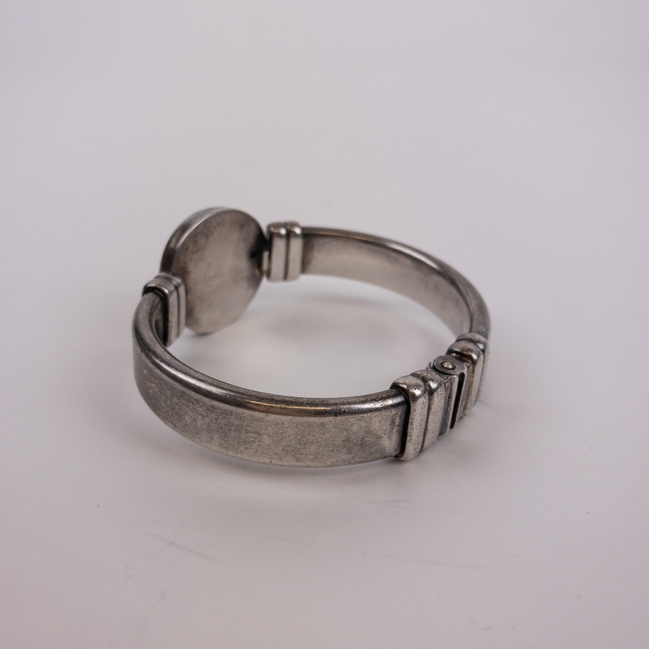 Sterling Silver Vintage Hinged Bangle Bracelet