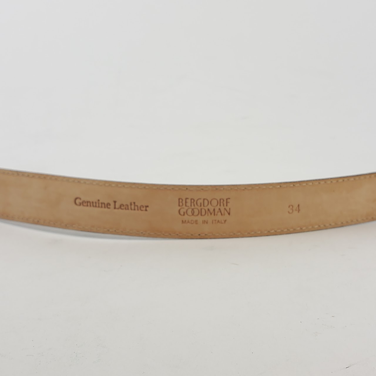 Bergdorf Goodman Vintage Leather Belt