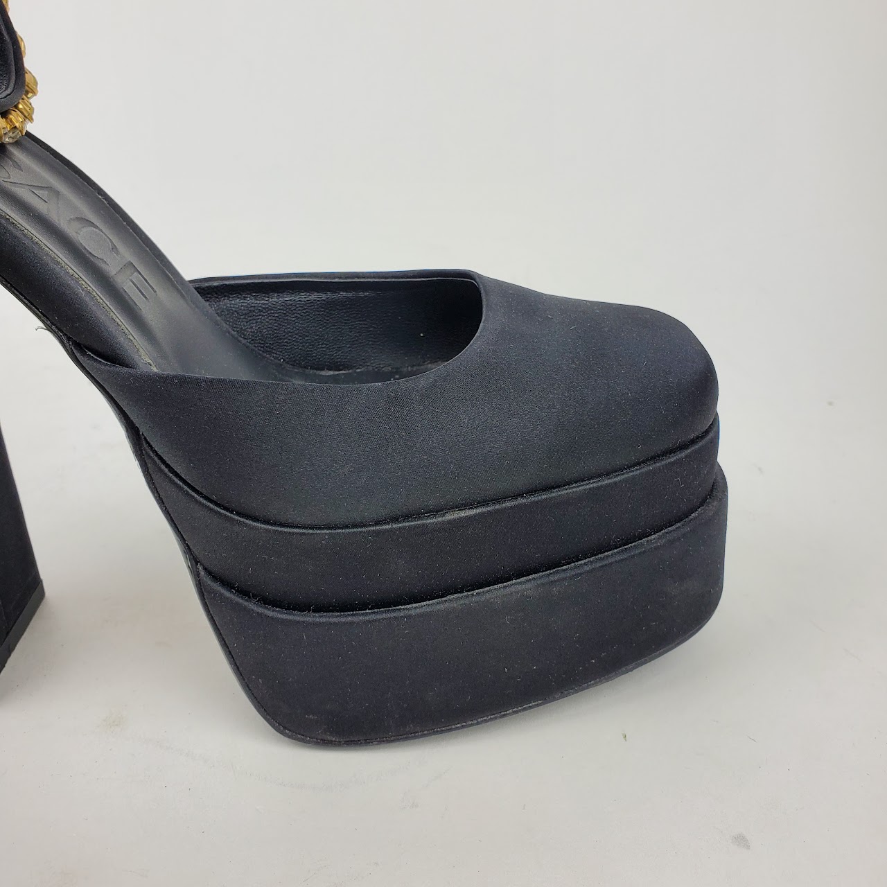 Versace Chunky Platform Heels