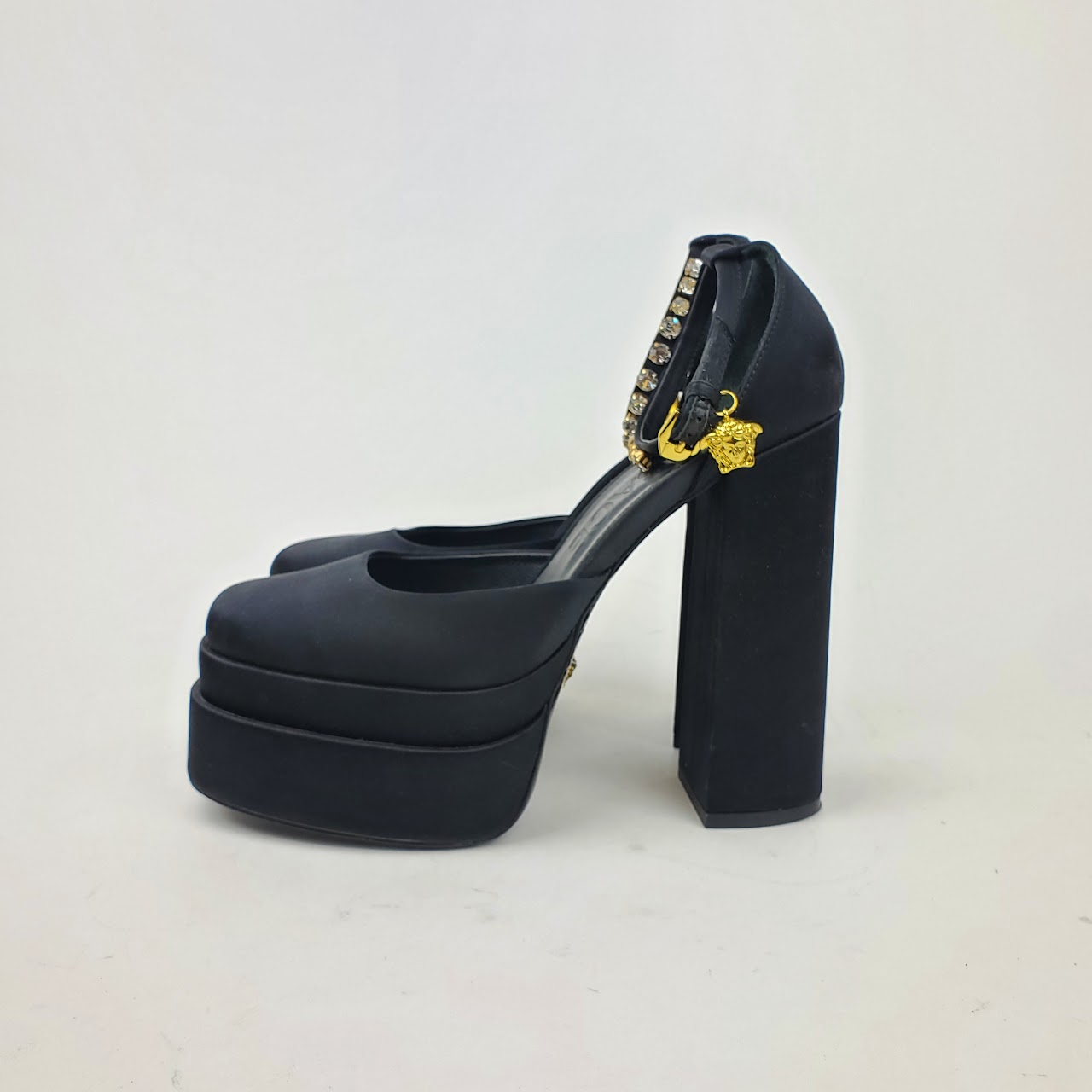 Versace Chunky Platform Heels