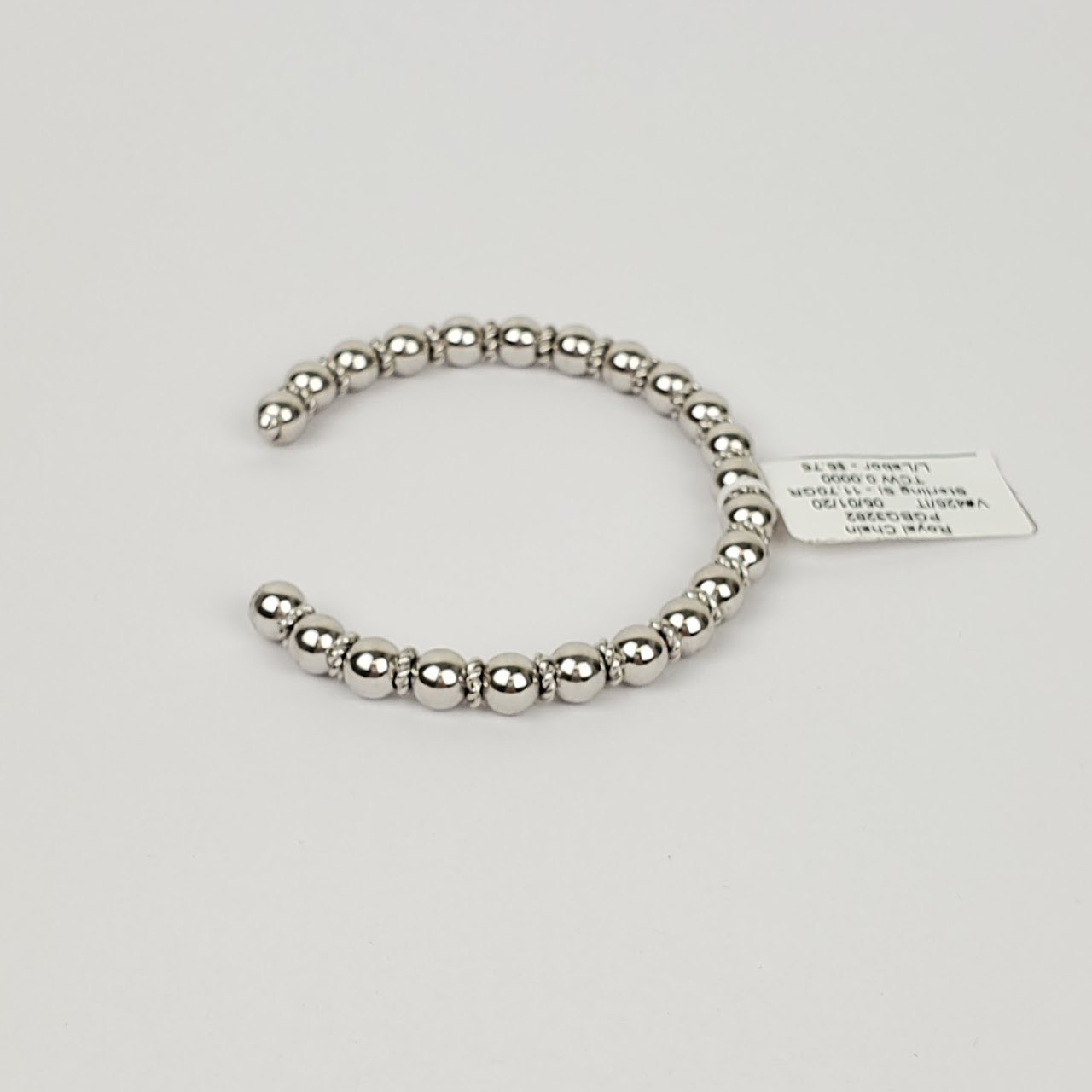 Philip Gavriel Royal Chain Sterling Silver Ball Bracelet