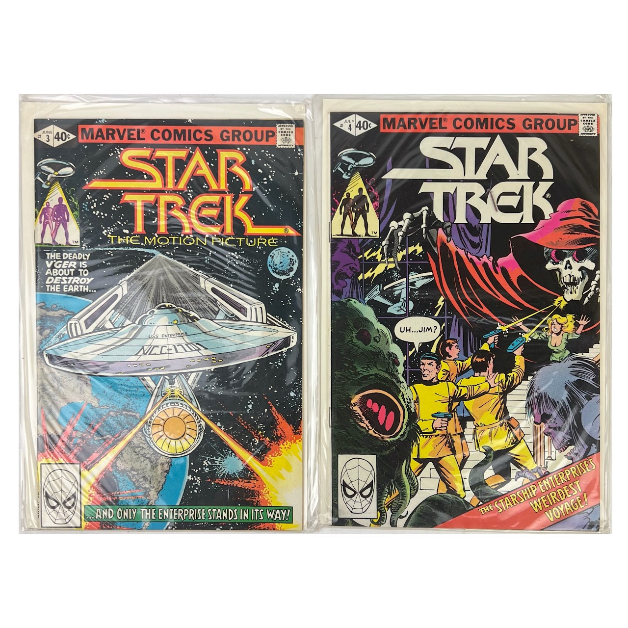 'Star Trek: The Motion Picture' Marvel Comics 1980 Comic Book Set