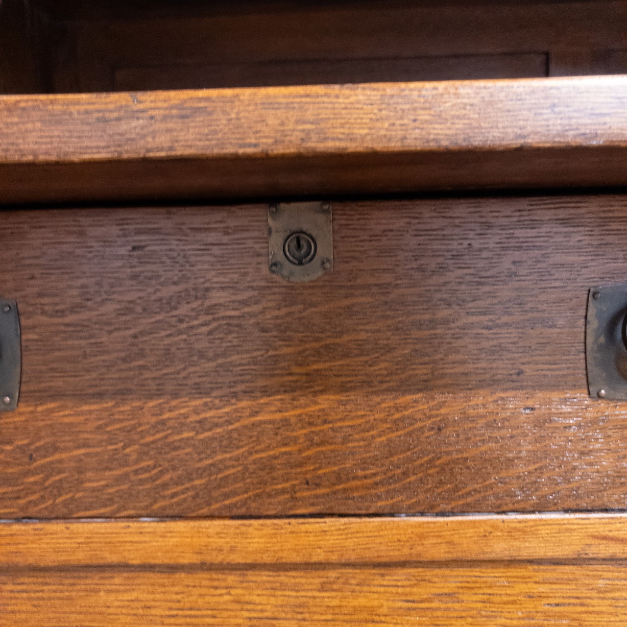 Early 20th C. Stickley Bros. Mission Oak Hutch Sideboard